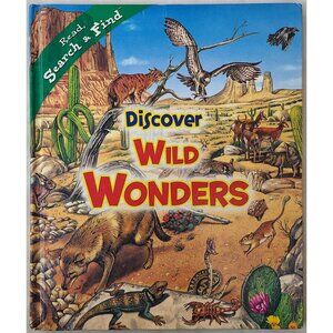 Discover Wild Wonders Hardcover Search & Find Book By Reading Challenge 2005